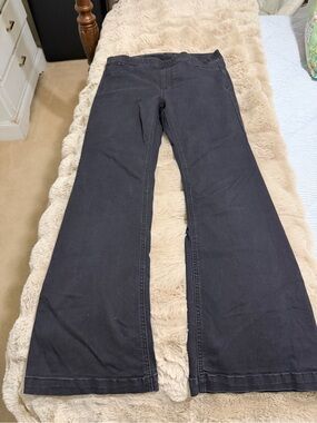 Cello Black Wide Leg Flare Jeans